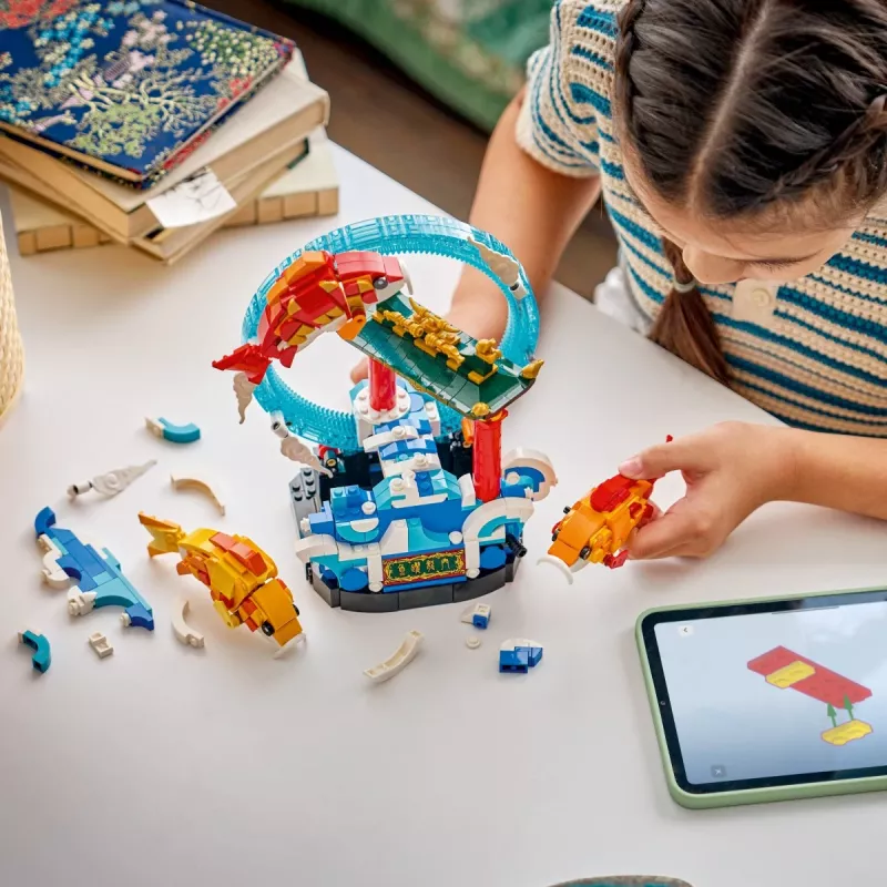 LEGO 80120 Sėkmės karpio šuolio statybos rinkinys