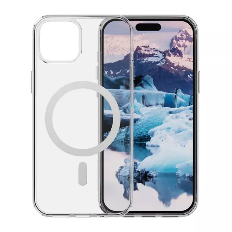 dbramante1928 Iceland Pro MagSafe dėklas, skirtas iPhone 15 Plus - permatomas