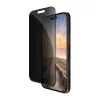 dbramante1928 privatumo ekrano apsauga, skirta Apple iPhone 17 Pro Max – grūdintas stiklas, 9H kietumas, juodas rėmelis