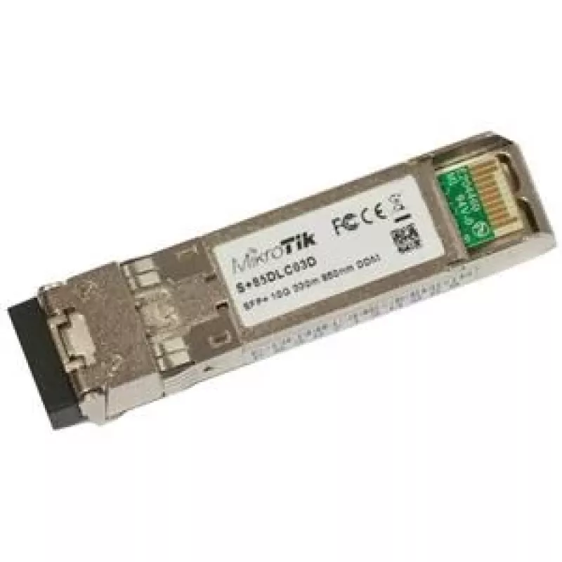 MikroTik S+85DLC03D 10G SFP+ 850nm daugiamodis LC siųstuvas-imtuvas, 300m