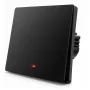 Qoltec 52722 Smart Wi-Fi šviesos jungiklis, 1 kanalo, jutiklinis skydelis, laikmatis, Tuya/Smart Life, juodas
