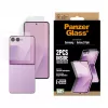 PanzerGlass PG65143 Samsung Galaxy Z Flip5 pagrindinio ekrano grūdinto stiklo apsauginė plėvelė su TPU plėvele