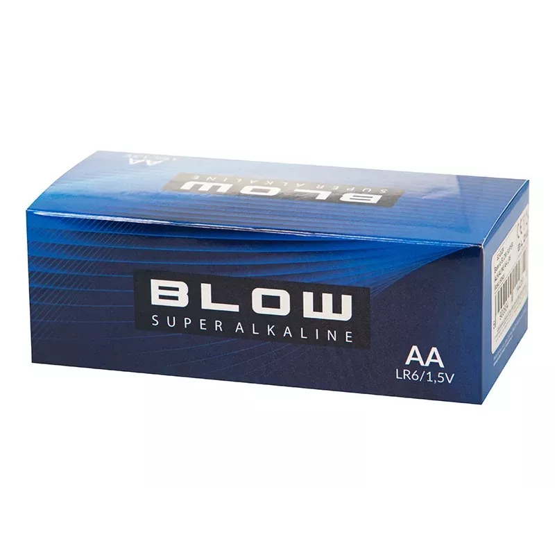 AA LR6 Super šarminė baterija 50 vnt. pakuotė dėžutėje – 1,5 V ilgaamžė galia