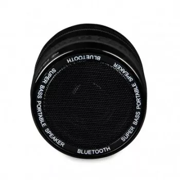 IBOX Garsiakalbis STRIDER Bluetooth nešiojamas belaidis garsiakalbis su FM radiju, laisvų rankų skambučiais, 5W RMS, 3,5mm AUX, USB, MicroSD, juodos spalvos