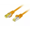 LANBERG Cat.6A S/FTP LSZH Patch Cable 20m Orange Fluke Passed