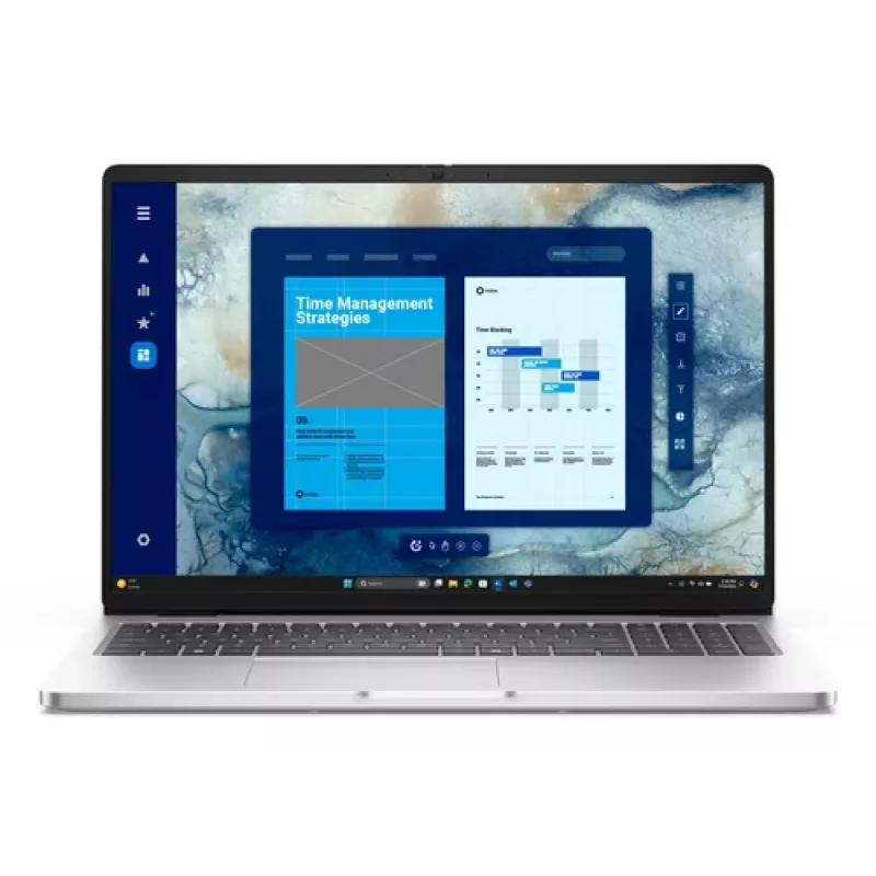 Dell Pro 16 PC16250 - Intel Core Ultra 7 255U, 32GB DDR5, 1TB SSD, 16 colių WUXGA, Windows 11 Pro