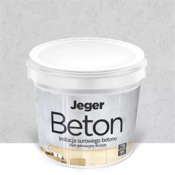 Jeger dekoratyvinis tinkas Betono efektas Como 7 kg – vandens pagrindo vidaus sienų danga