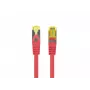 LANBERG Cat.6A S/FTP LSZH varinis jungiamasis kabelis 20m raudonas - Fluke patikrintas