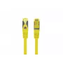 LANBERG Cat.6A S/FTP LSZH varinis laidų kabelis 20m geltonas Fluke patvirtintas