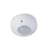 MACLEAN MCE19 lubinis PIR judesio jutiklis – 360° aptikimas, 1200W kaitrinių / 300W LED apkrova, reguliuojamas laikas ir liuksai, baltas