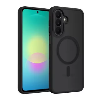 CRONG matinis MagSafe dėklas, skirtas Samsung Galaxy A27 - juodas