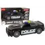 LEAN TOYS policijos automobilis 1:14 nuotolinio valdymo transporto priemonė su šviesomis ir garsais, juoda
