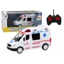 LEAN TOYS 1:16 RC Ambulance su šviesomis ir garsais - balta
