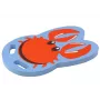 LEAN TOYS Crab Blue Foam plaukimo lenta vaikams - EVA kickboard, plūdrumo pagalba, EN71