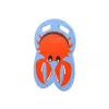 LEAN TOYS Crab Blue Foam plaukimo lenta vaikams - EVA kickboard, plūdrumo pagalba, EN71
