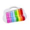 LEAN TOYS Rainbow Cymbals, vaikų muzikos instrumentas, lavinantis, interaktyvus, spalvingas