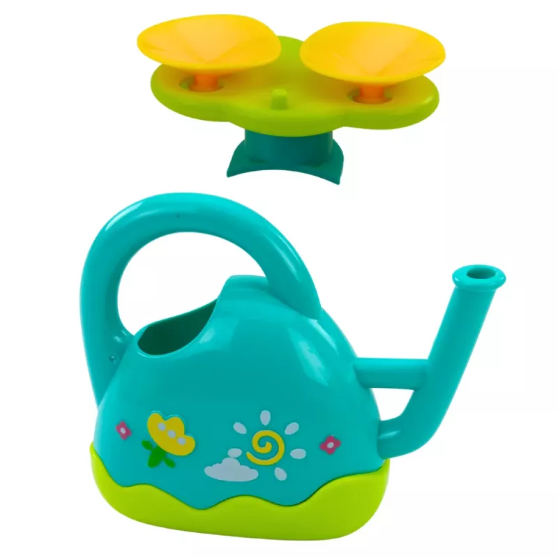 LEAN TOYS interaktyvus vonios žaislas laistymo gėlė laistytuvas, 1,5 L, įvairių spalvų