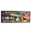 LEAN TOYS AK-47 žaislinis šautuvas vaikams su šviesomis ir garsais 68,5 cm