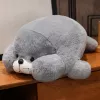 LEAN TOYS pliušinis talismanas minkštas žaislas didelis pilkasis ruonis 29 cm