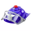 LEAN TOYS Policijos rinkinys vaikams su šalmu, pistoletu, antrankiais ir aksesuarais - 9 vnt.