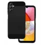iLike Samsung Galaxy A14 5G dėklas Carbon Black - TPU galinis dangtelis su anglies pluošto tekstūra