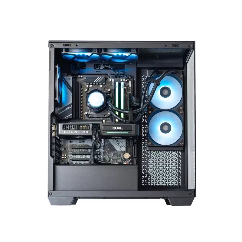E-Sport GB650T-CM1 žaidimų kompiuteris - AMD Ryzen 7 7800X3D, 16GB DDR5, 1TB NVMe SSD, GeForce RTX 5060 Ti 8GB, Windows 11 Home