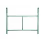 Aluberg RW1201 Mobilūs pastoliai su vaikščiojimo platforma 80x160 cm, aliuminio, EN 1004, 200 kg keliamoji galia
