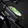 WILDMAN GX200 Dviračio rėmo krepšys juodas, laikiklis