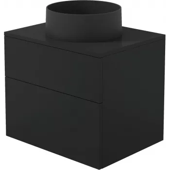 DEANTE Lofty White sieninis spintelės modulis su kompozitine praustuve 360 mm