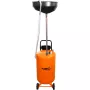 NEO TOOLS 10-810 Mobilus alyvos nutekėjimo bakas, gravitacinis, 70 L talpa, pneumatinis ištuštinimas, 420 mm nutekėjimo padėklas, reguliuojamas aukštis 1000-1600 mm
