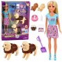 LEAN TOYS Anlily Big Dogs lėlės ir augintinio priežiūros aksesuarų rinkinys