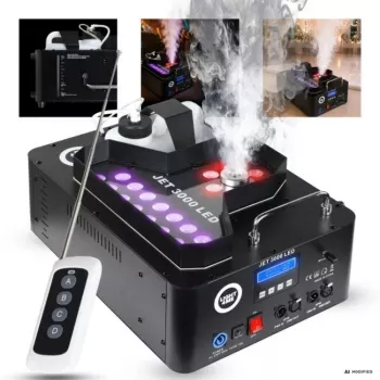 LIGHT4ME JET 3000 LED vertikalus rūko aparatas 3000W DMX RGB
