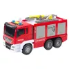 LEAN TOYS gaisrinis automobilis su vandens purškimu, šviesomis ir garsais – inercinis greitosios pagalbos automobilis