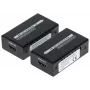 HDMI prailgintuvas per Ethernet 4K 60m mini siųstuvo ir imtuvo rinkinys