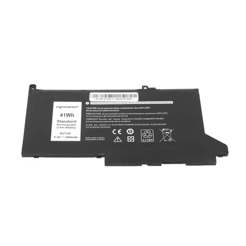 MOVANO baterija MYJ96, skirta Dell Latitude E7390, E7490 - 11,4 V - 3600 mAh (41 Wh)