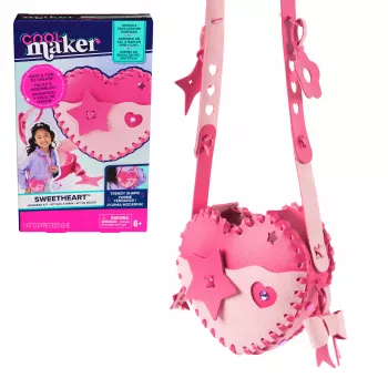 Cool Maker Heart Handbag siuvimo ir rankdarbių rinkinys