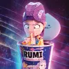 Spin Master 4D Build K-Pop Demon Hunters Rumi Ramen puodelio 3D dėlionė