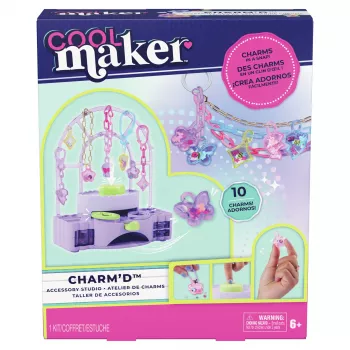 Spin Master Cool Maker Charm'd Charm Studio DIY papuošalų gamybos rinkinys