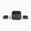 ROCWARE konferencijų rinkinys didelėms posėdžių salėms A10W 4K UHD USB 3.1 konferencinė kamera su dvigubais stereo mikrofonais, 120° matymo laukas, 4x skaitmeninis priartinimas, USB-C, plug-and-play, suderinama su Windows, macOS, Chrome OS
