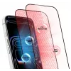 CRONG OptiRed grūdinto stiklo ekrano apsauga, skirta Apple iPhone 17 - 9H kietumas, 0,33 mm, itin skaidri, oleofobinė, be burbuliukų, 1 vnt.