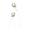 JBL T205 šampano aukso spalvos į ausis įdedamos ausinės su mikrofonu