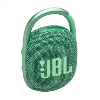JBL Clip 4 Eco nešiojamas Bluetooth garsiakalbis, žalias