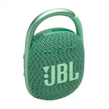 JBL Clip 4 Eco nešiojamas Bluetooth garsiakalbis, žalias