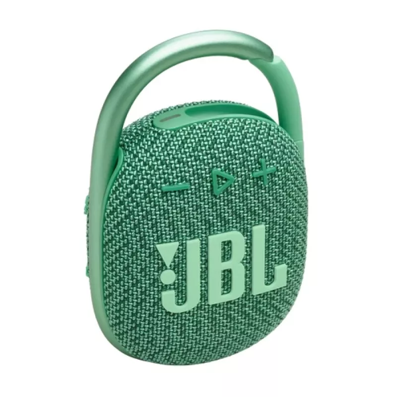 JBL Clip 4 Eco nešiojamas Bluetooth garsiakalbis, žalias