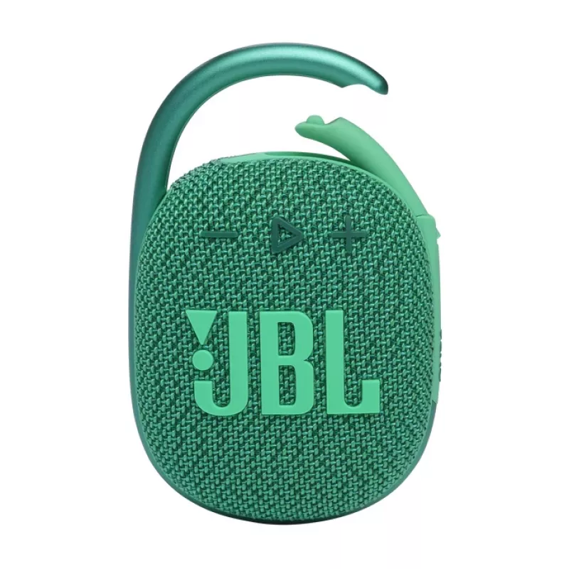 JBL Clip 4 Eco nešiojamas Bluetooth garsiakalbis, žalias