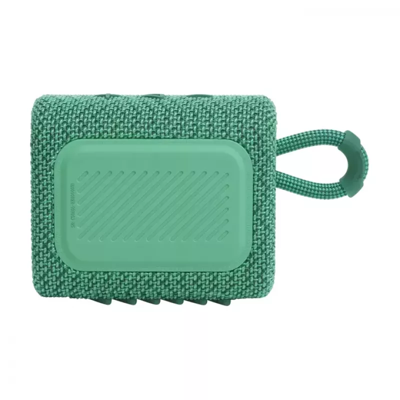 JBL GO 3 Eco nešiojamas Bluetooth garsiakalbis, žalias