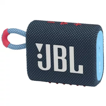JBL Go 3 nešiojamas Bluetooth garsiakalbis - mėlynas