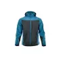 NO NAME Softshell Comfort M - vandeniui atspari, kvėpuojanti Softshell striukė su atsegamu gobtuvu, M dydis