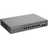 Grandstream GWN7721P Layer 2 Lite valdomas 2.5 Gigabit PoE+ komutatorius, 5 prievadų (4x 2.5G PoE+, 1x 2.5G), 60W biudžetas, be ventiliatoriaus, debesies / interneto valdymas