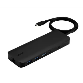 USB-C 11-in-1 dokavimo stotelė DC-320 juoda